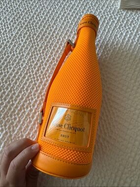 Veuve Clicquot Orange Champagne Bottle Cooler Sleeve